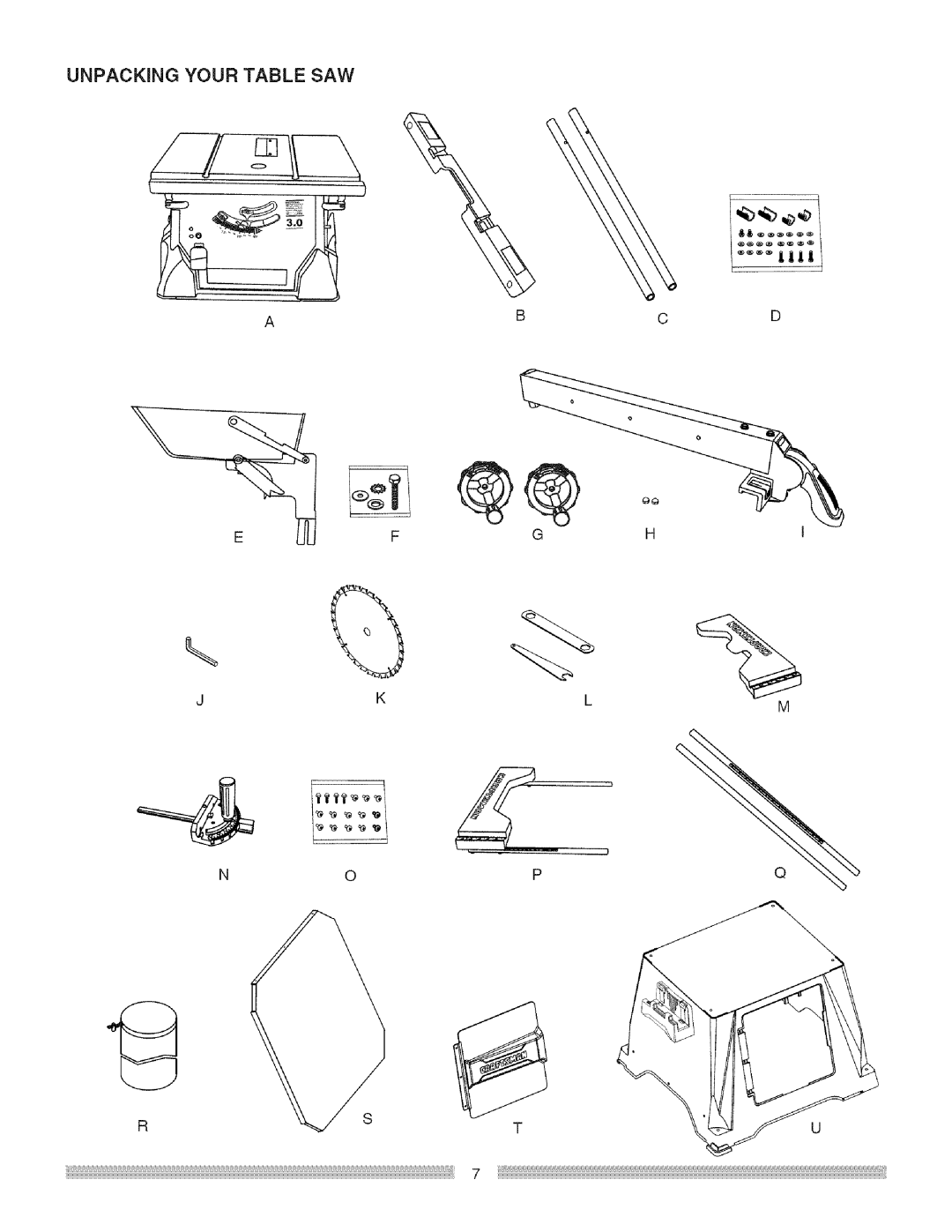 Craftsman 137.24885 operating instructions Abcd Jklm 