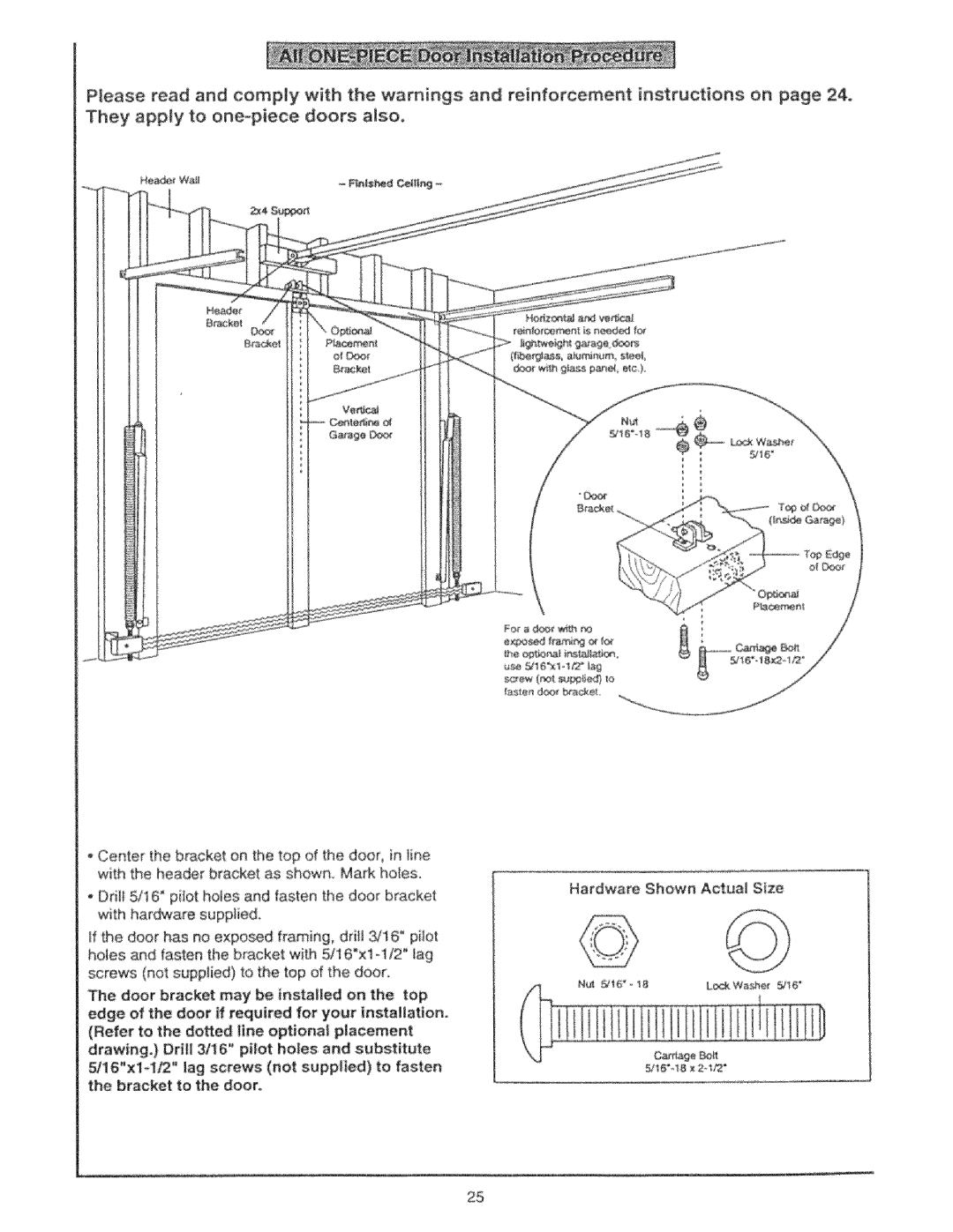 Craftsman 139.53325SRT, 139.53425SRT manual 