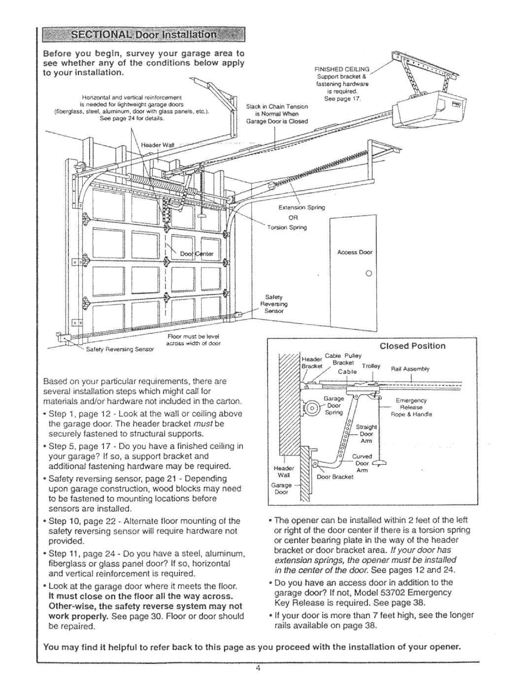 Craftsman 139.53425SRT, 139.53325SRT manual 