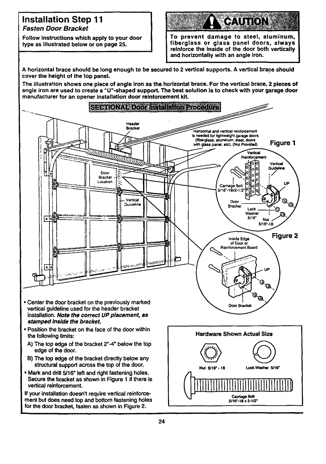 Craftsman 139.53671SRT1, 139.53677SRT1, 139.53674SRT, 139.53661SRT1 TTIJ.etc-,Pr Igure, Fasten Door Bracket, =deEd Figure 