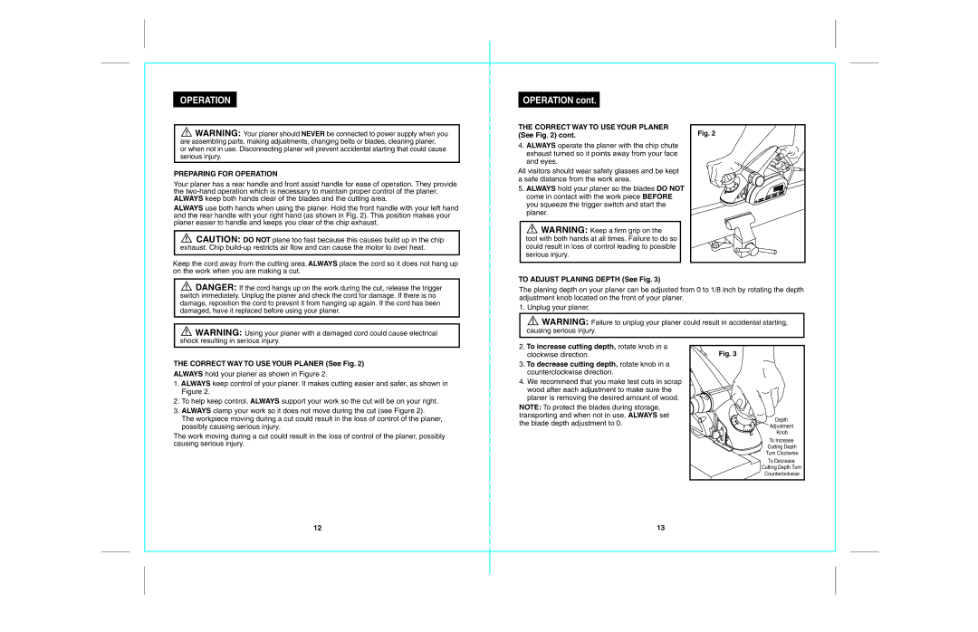 Craftsman 172.26729 operating instructions Preparing for Operation 