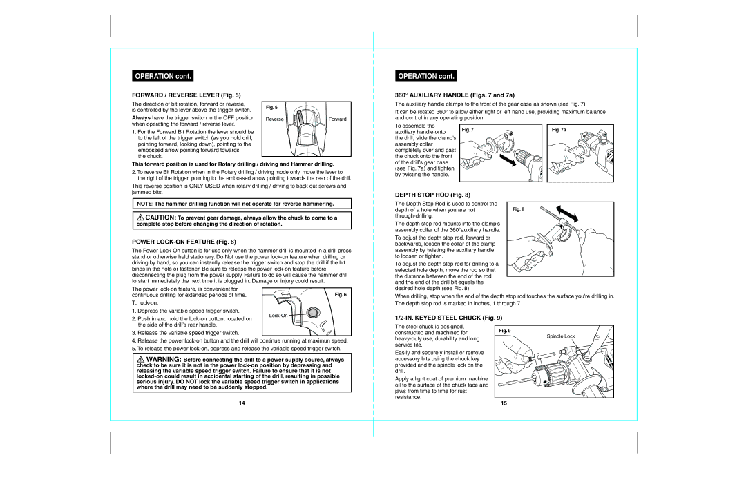 Craftsman 172.28129 operating instructions Operation 