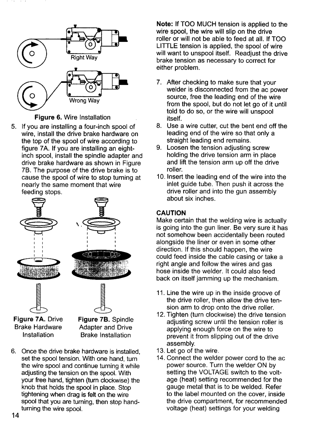 Craftsman 196.20569 owner manual Right Way 