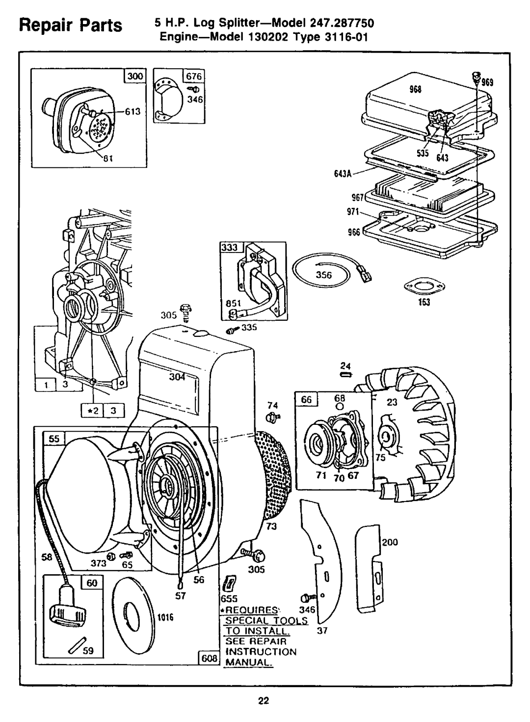 Craftsman 247.28775 manual 