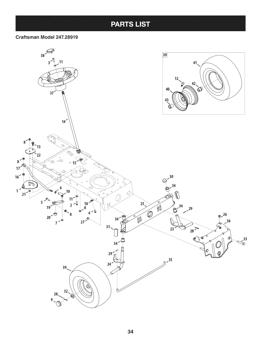 Craftsman 247.28919 manual 41 