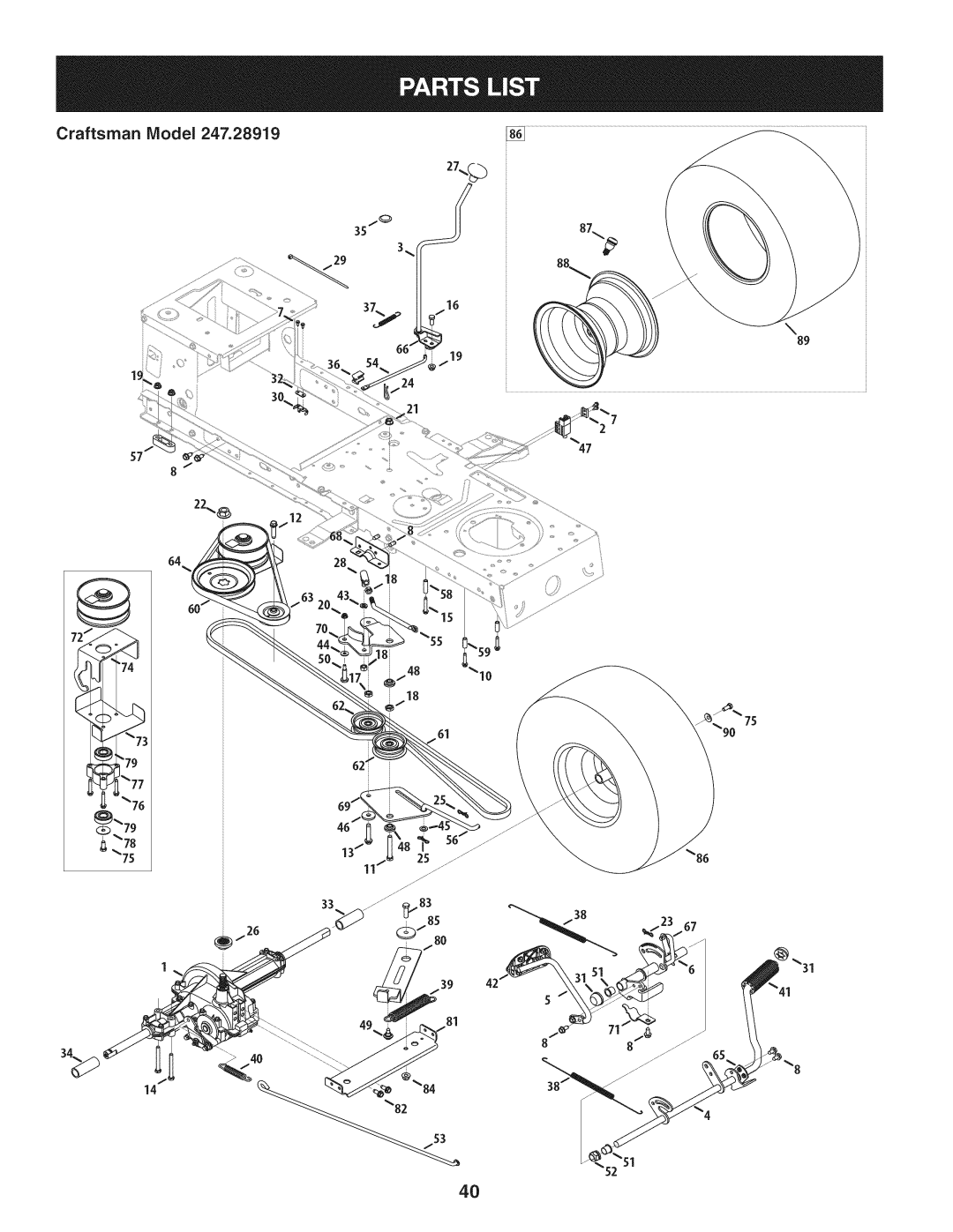 Craftsman 247.28919 manual 6428 