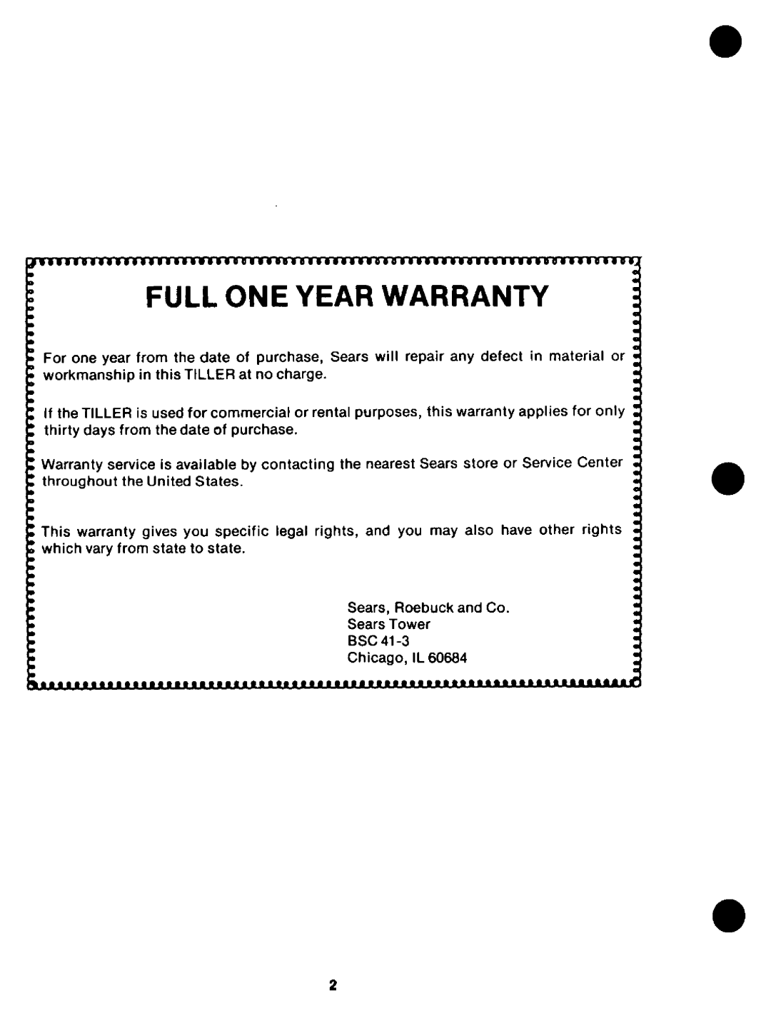 Craftsman 247.29876 manual 