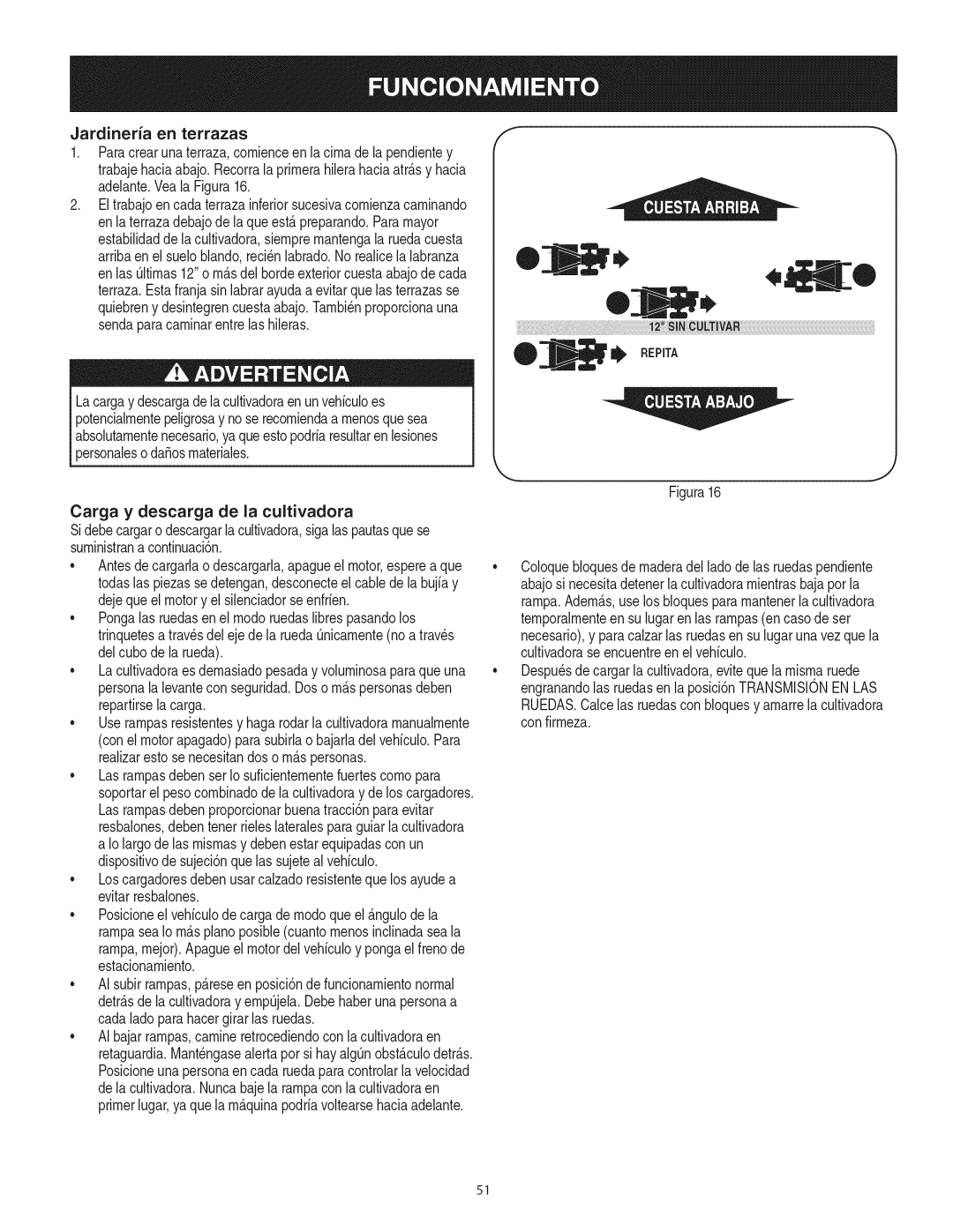 Craftsman 247.29931 manual Figura16 