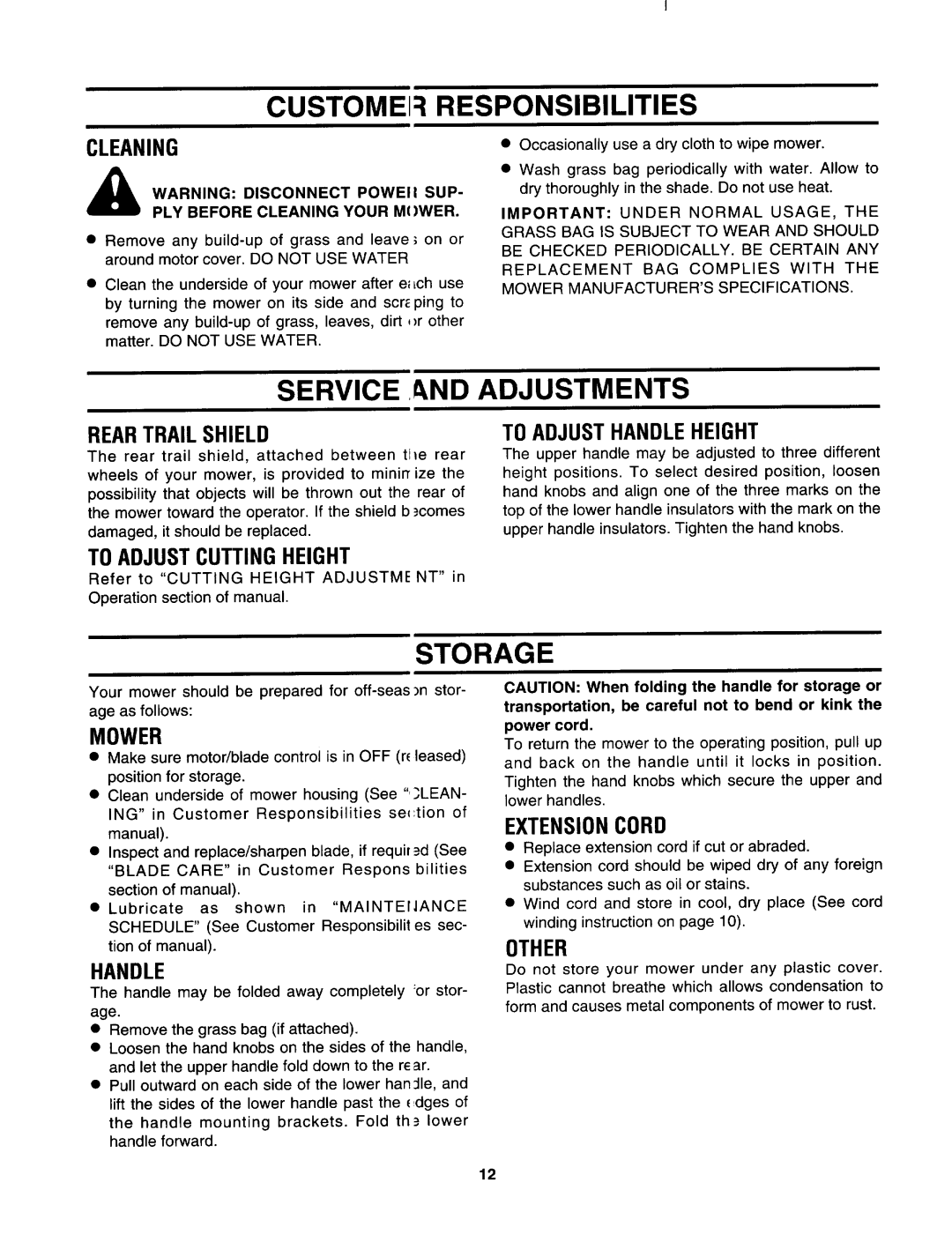 Craftsman 247.370252 manual 