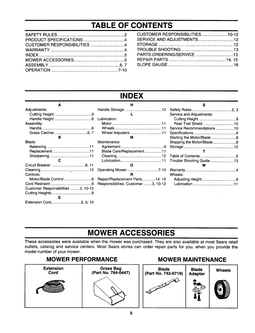 Craftsman 247.370252 manual 