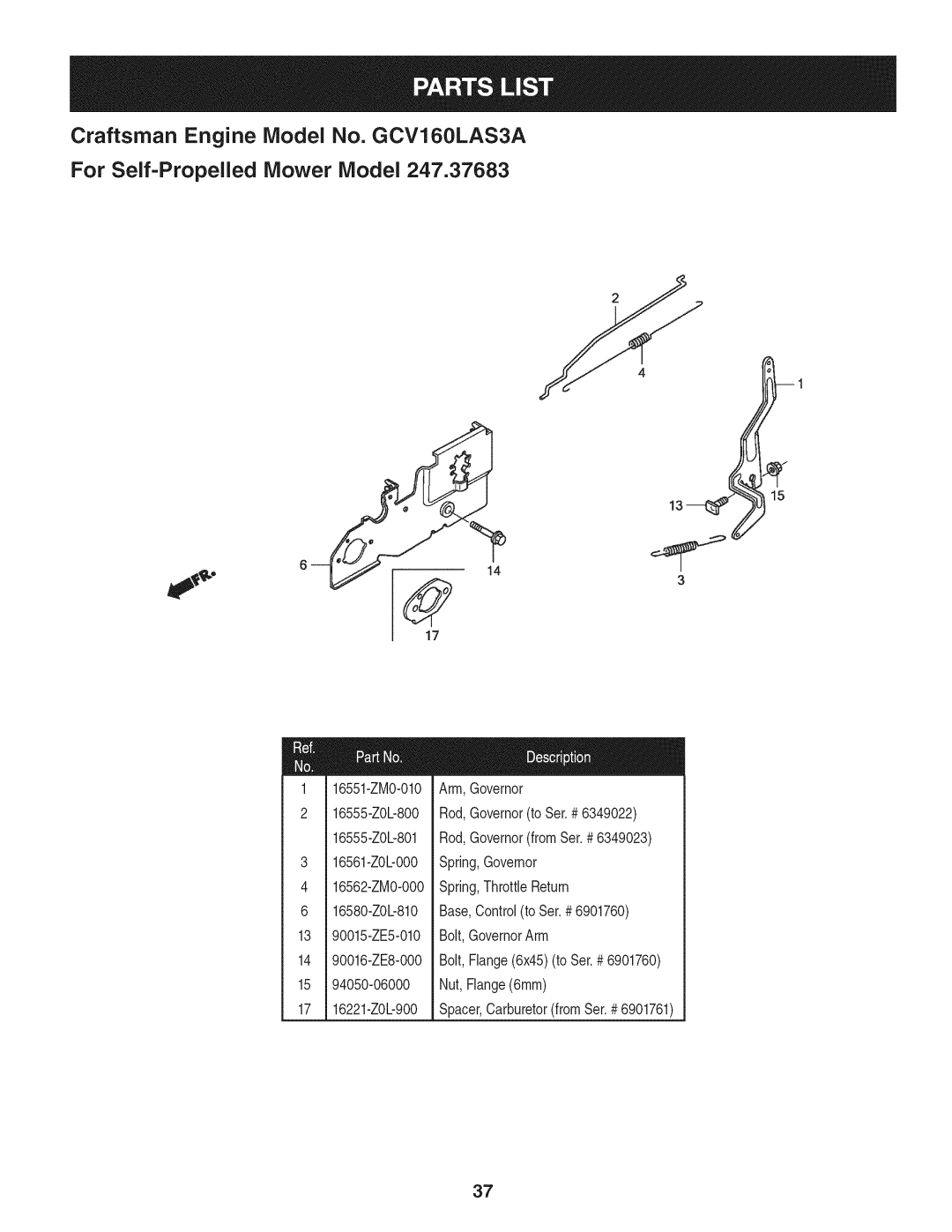 Craftsman 247.37683 manual 