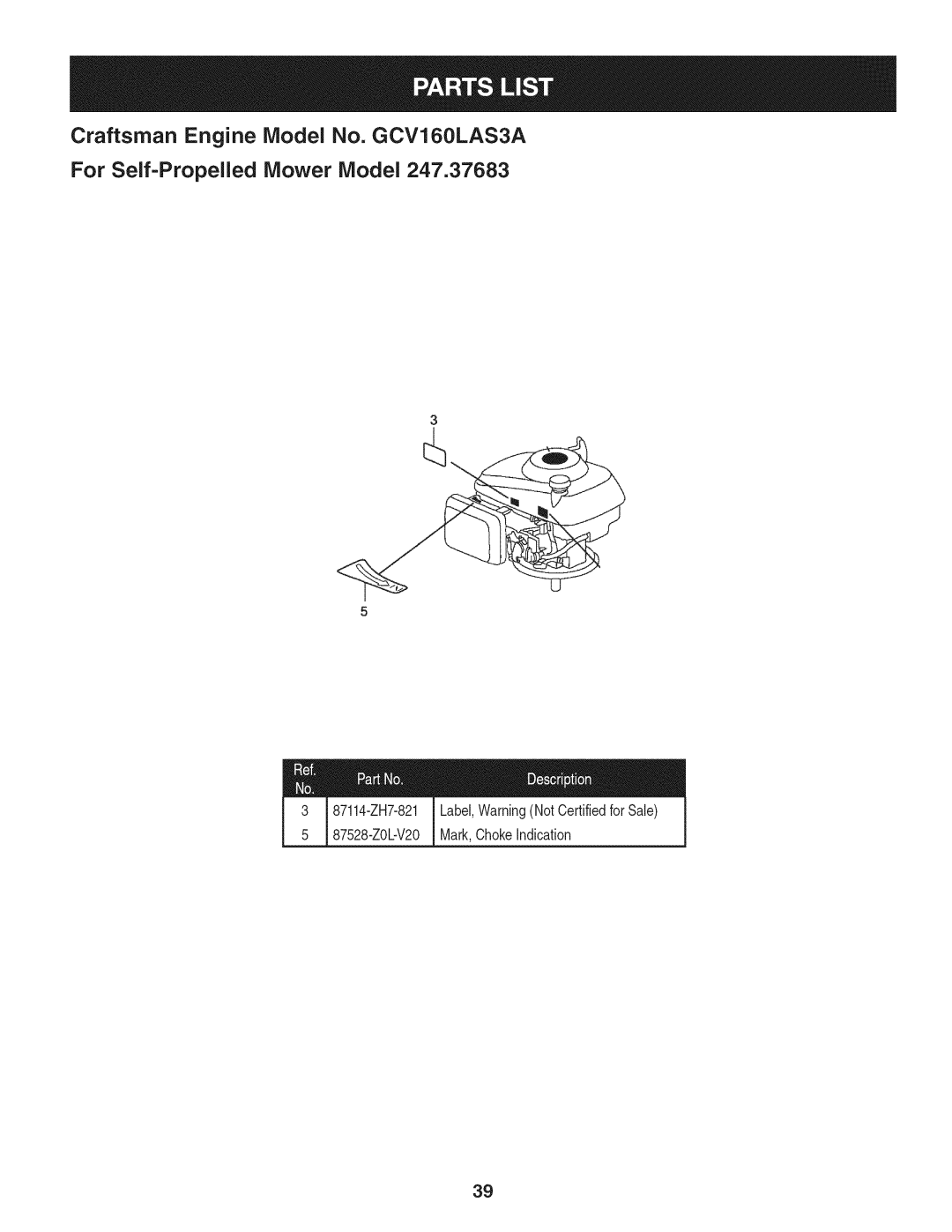 Craftsman 247.37683 manual 