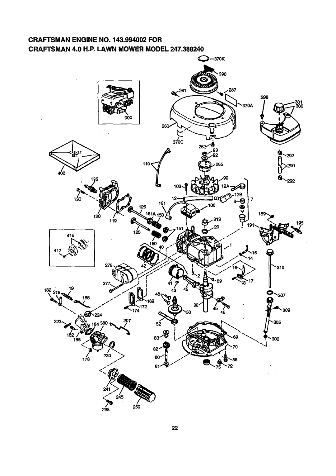 Craftsman 247.388240 owner manual 300 