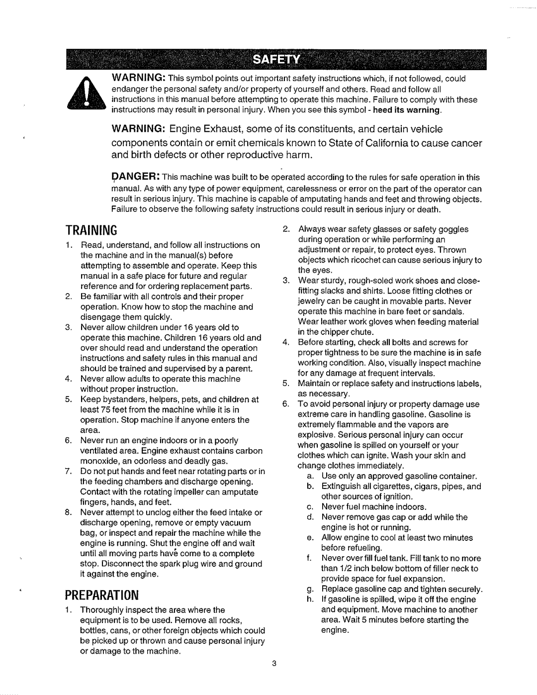 Craftsman 247.7701 manual 