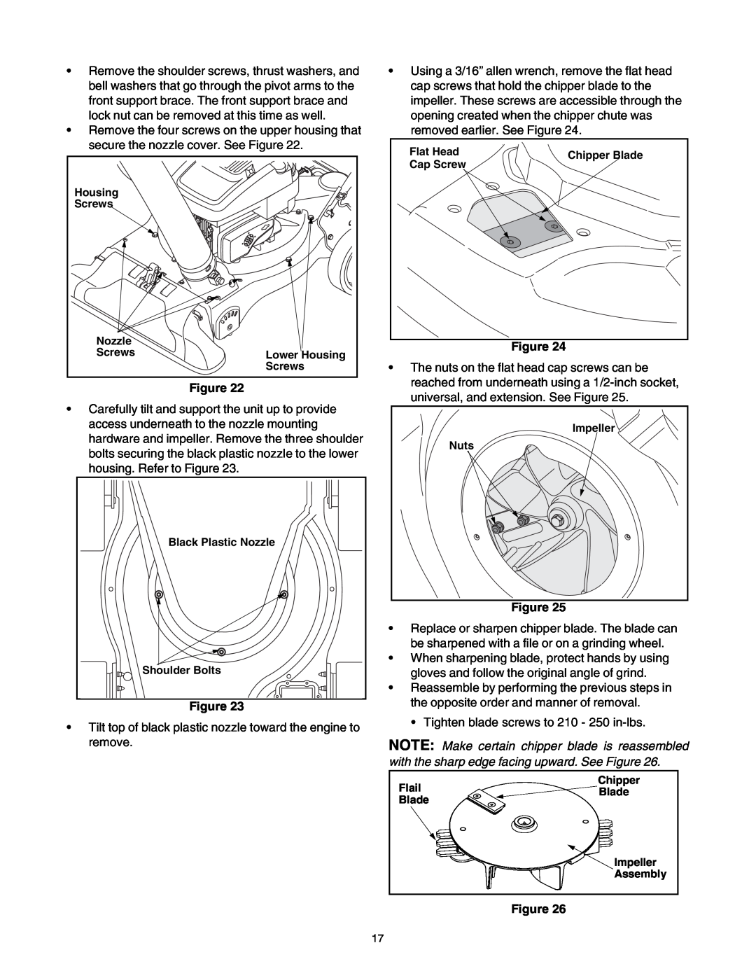 Craftsman 247.77099 operating instructions Figure 