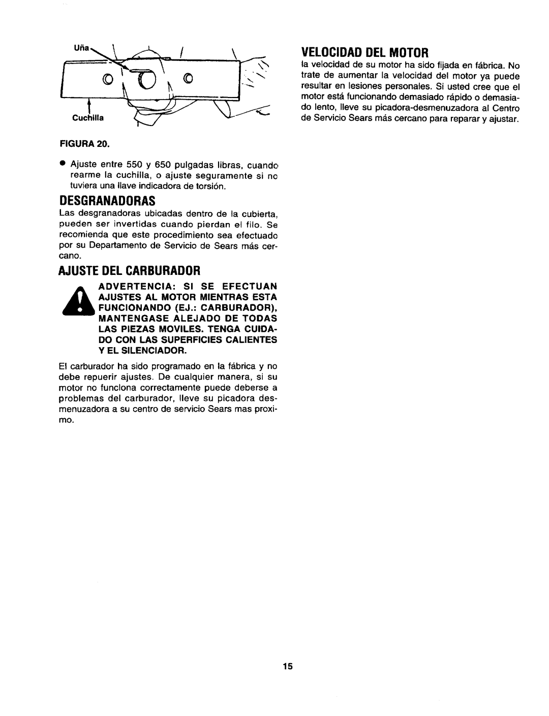 Craftsman 247.79594 manual 