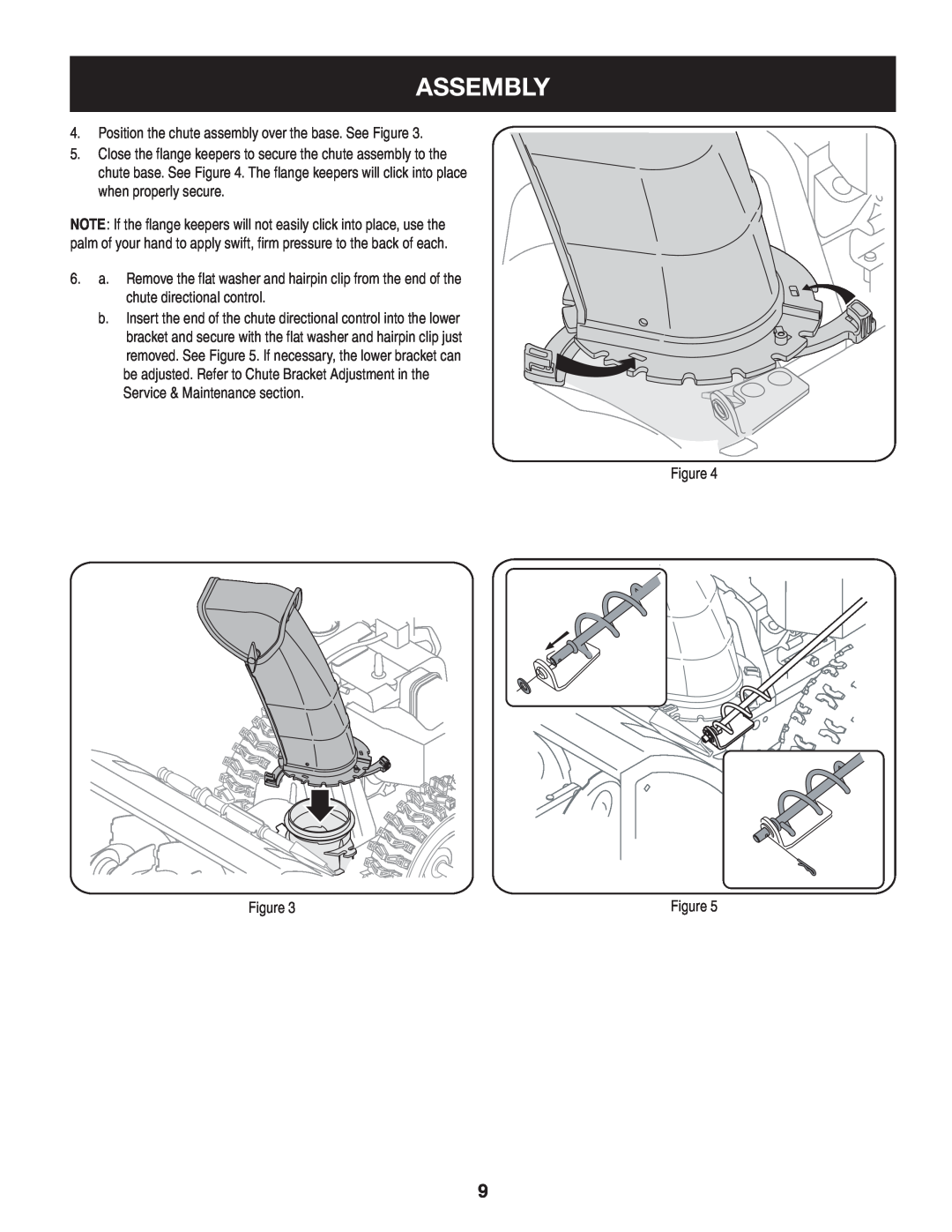 Craftsman 247.8819 operating instructions Assembly, Figure 