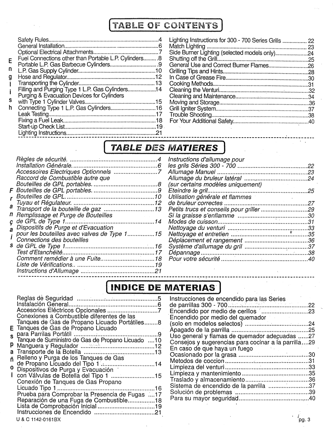 Craftsman 258.1240100 manual Gpl 