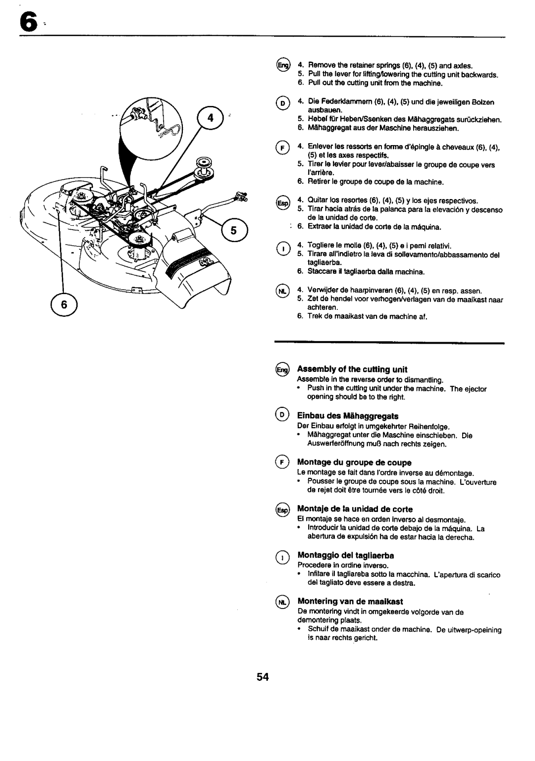 Craftsman 25949 Ausbaueo, Mlhaggregataus dar Maschineherausziehen, Et esaxea respectfs, Iarrire, Tagllaerbs 