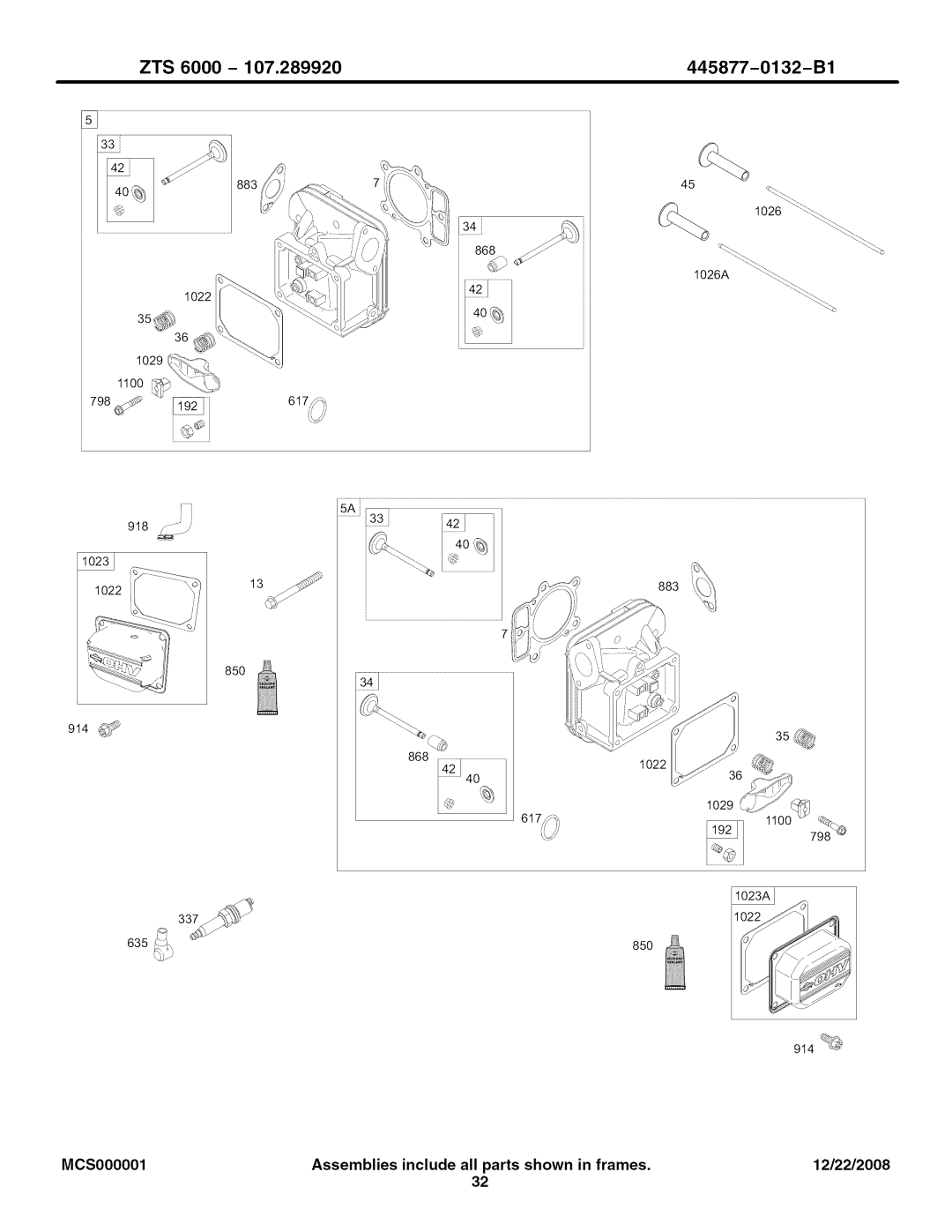 Craftsman 107.289920 manual 883 