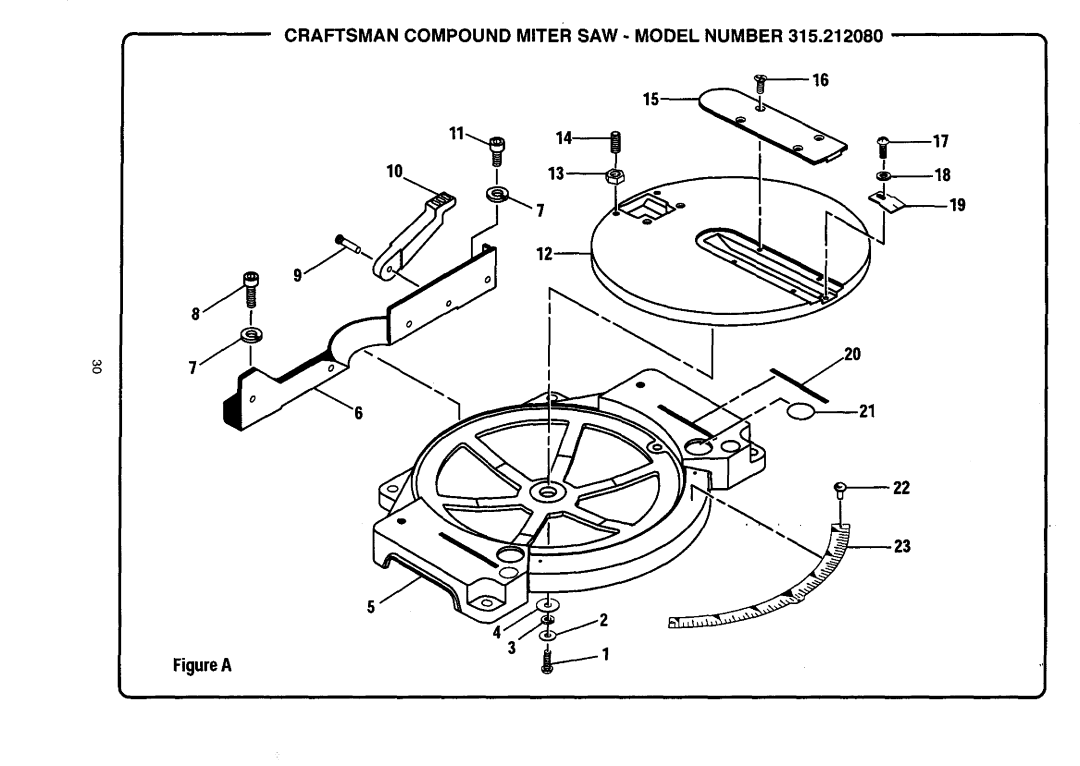 Craftsman 315.21208 owner manual Craftsman Compound Miter SAW Model Number 