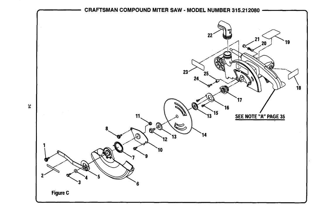 Craftsman 315.21208 owner manual FigureC 