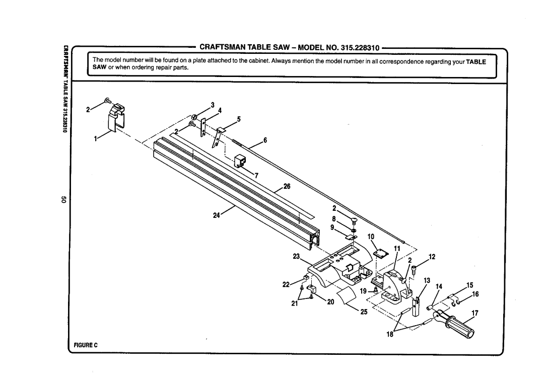 Craftsman 315.22831 owner manual 2517 