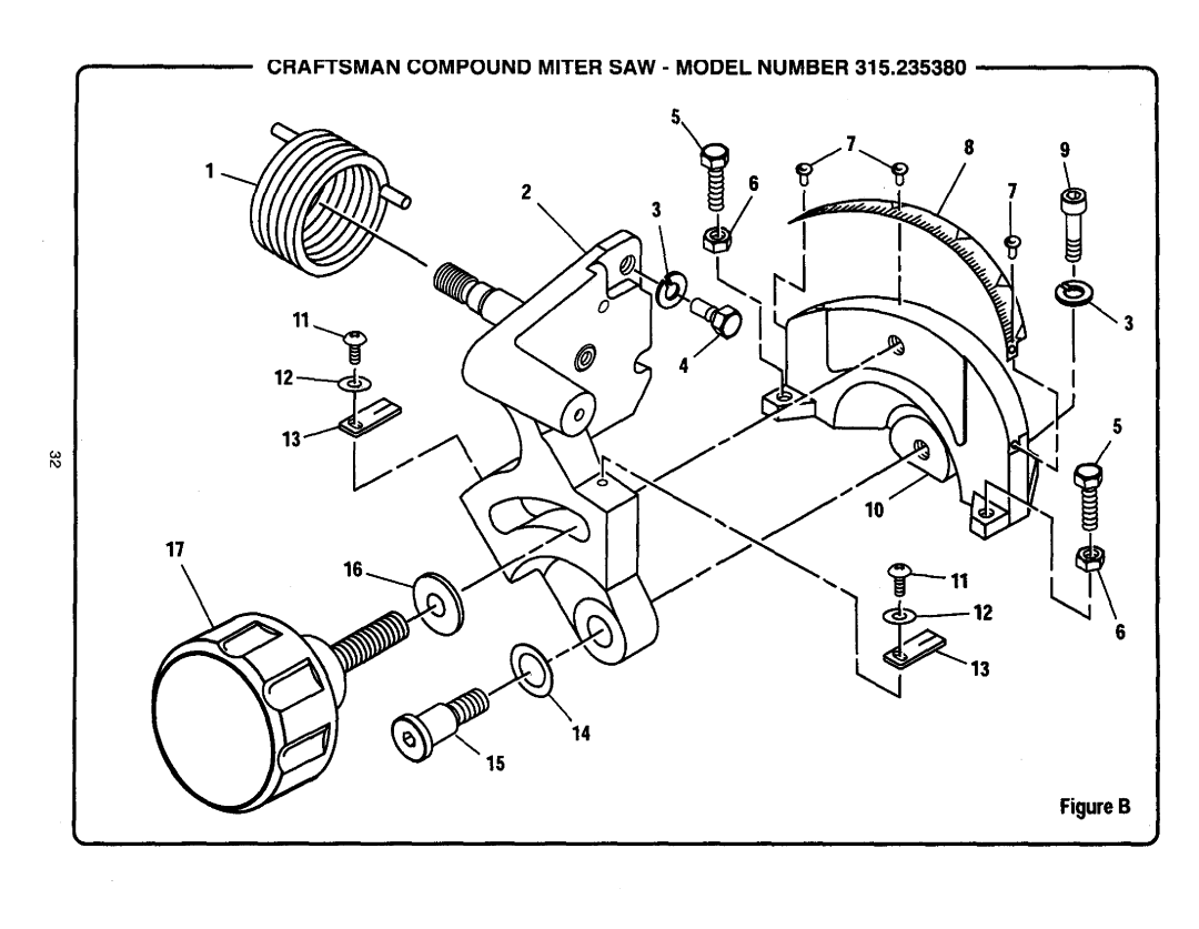 Craftsman 315.23538 owner manual FigureB 