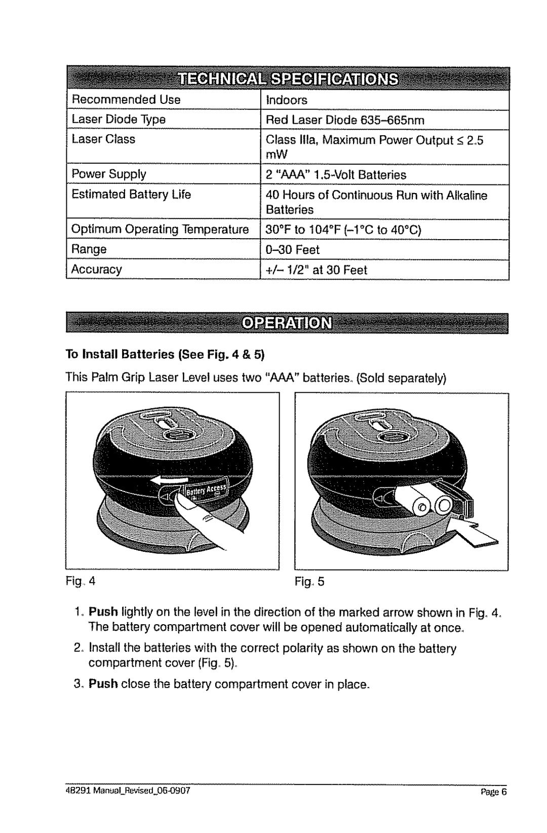 Craftsman 320.48291 owner manual ManuaERevised 05,O907 