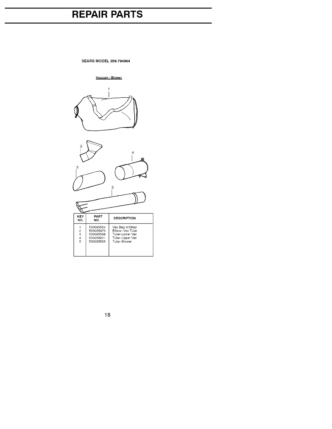 Craftsman 358.794964 manual Sears Model 