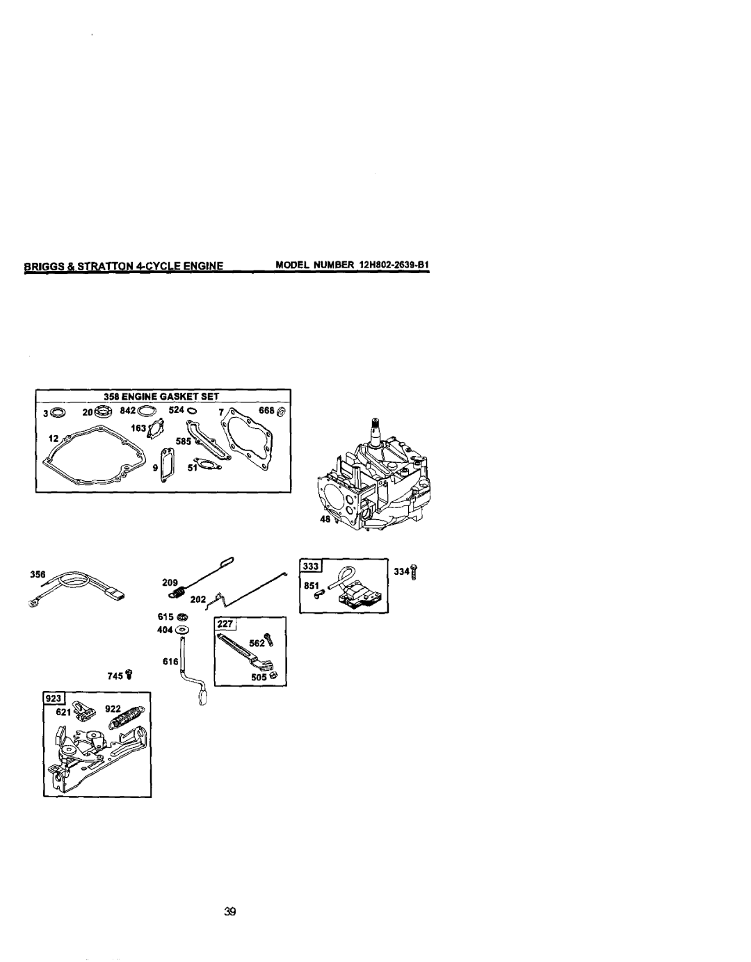 Craftsman 38872 owner manual 745 