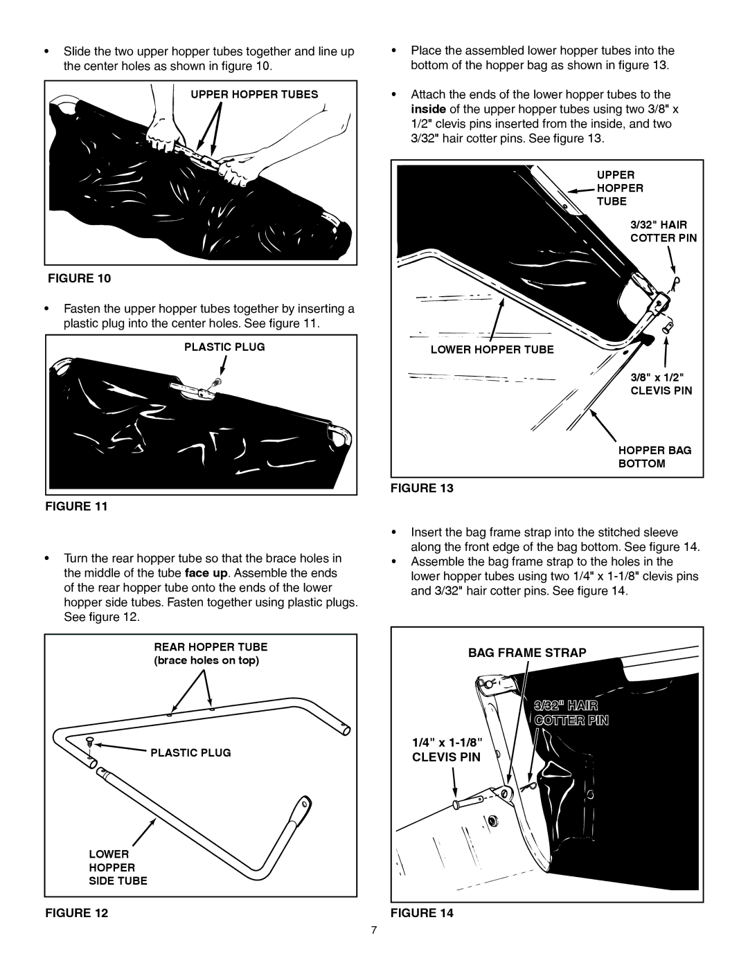 Craftsman 486.24207 owner manual BAG Frame Strap 