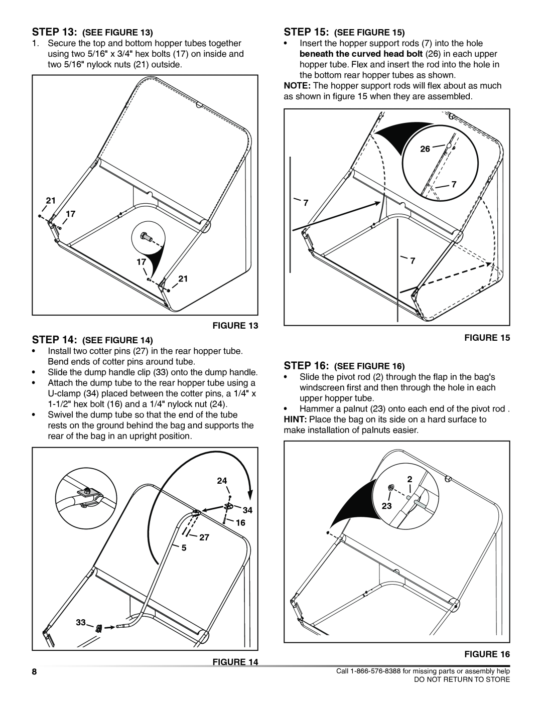 Craftsman 486.24229 manual See Figure 