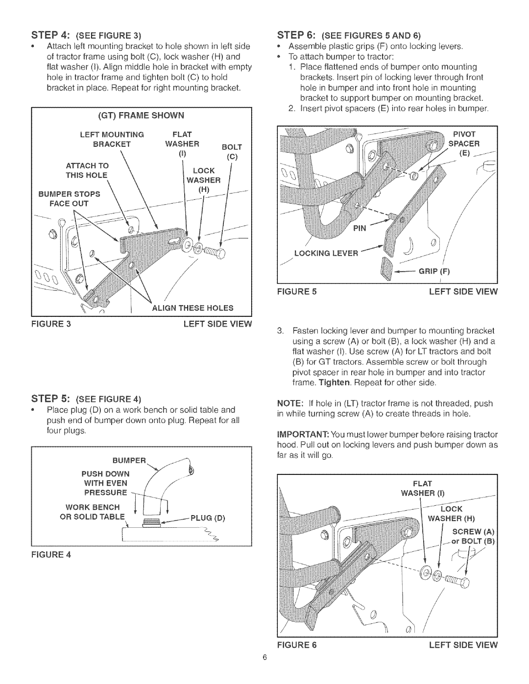 Craftsman 486.246221, 486.246212, 486.246231 owner manual See FGURE3 