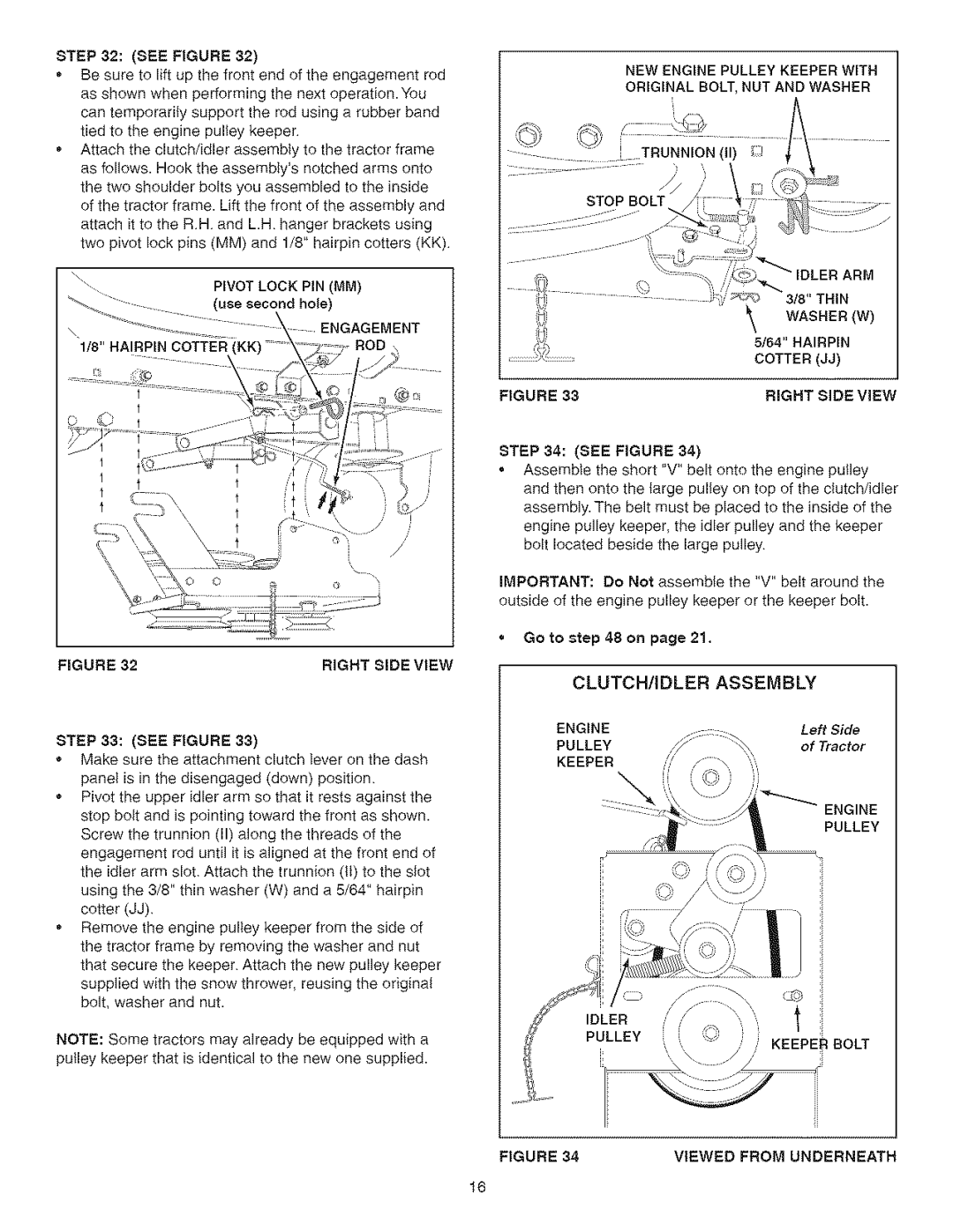 Craftsman 486.24838 manual See Figure, Go to on page 