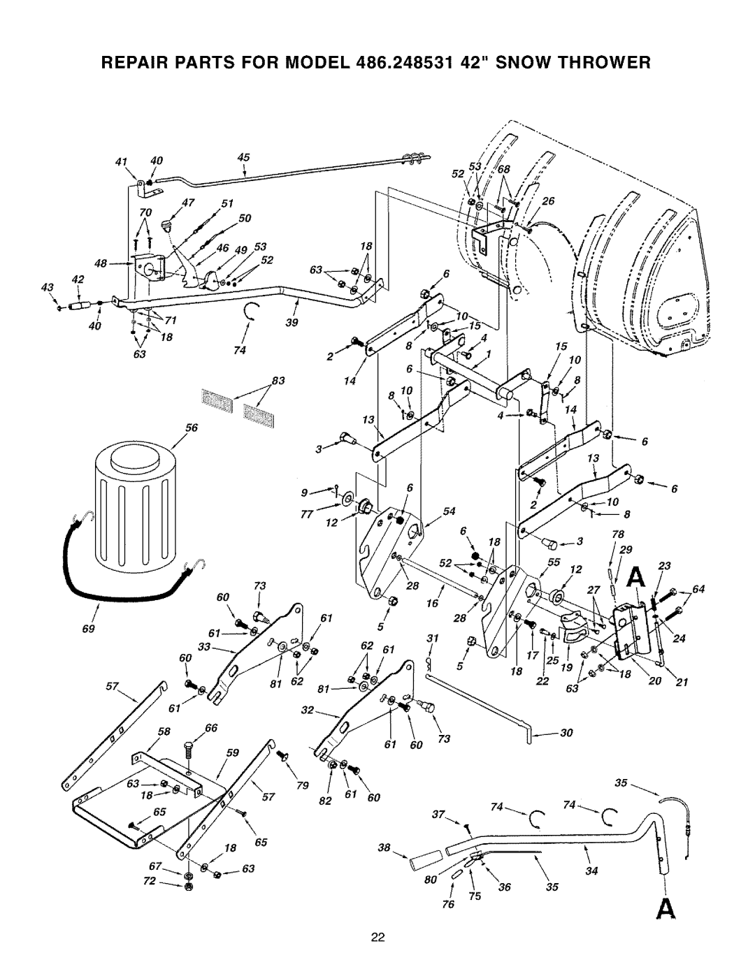 Craftsman 486.248531 owner manual 5318 