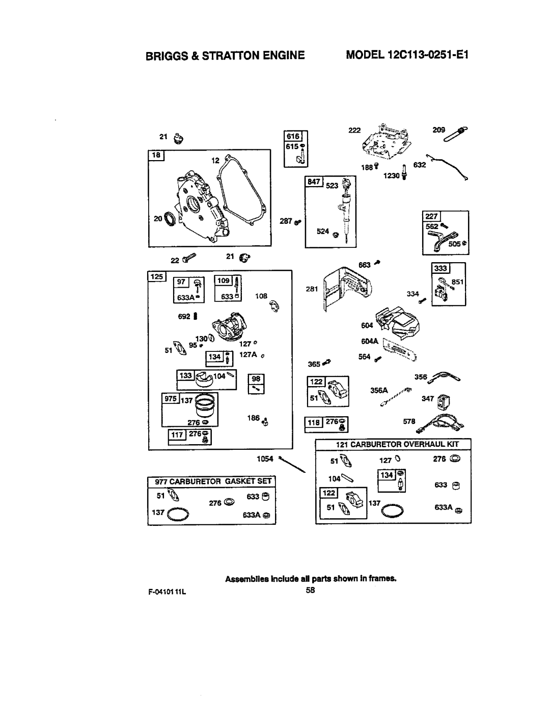 Craftsman 536.88155 operating instructions 51%, S92I 