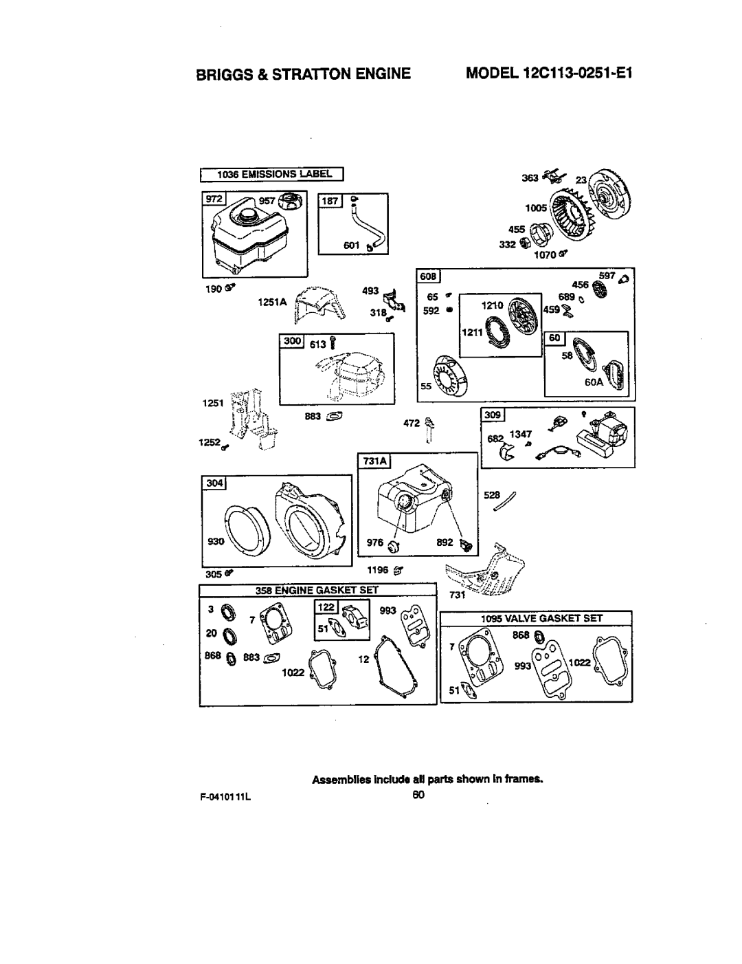 Craftsman 536.88155 operating instructions J613Y 