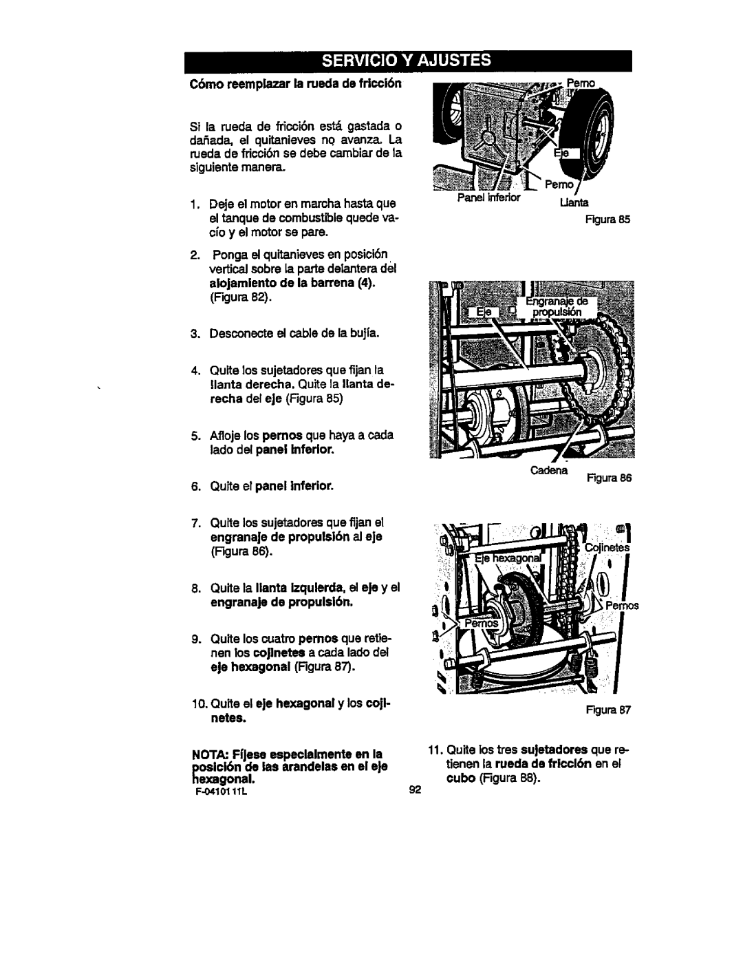 Craftsman 536.88155 operating instructions Fura 