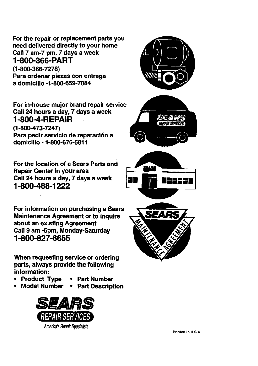 Craftsman 536.88614 manual Lll 