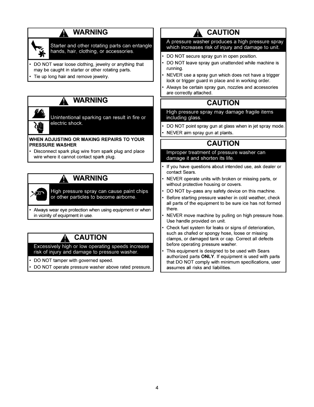 Craftsman 580.6722 owner manual 