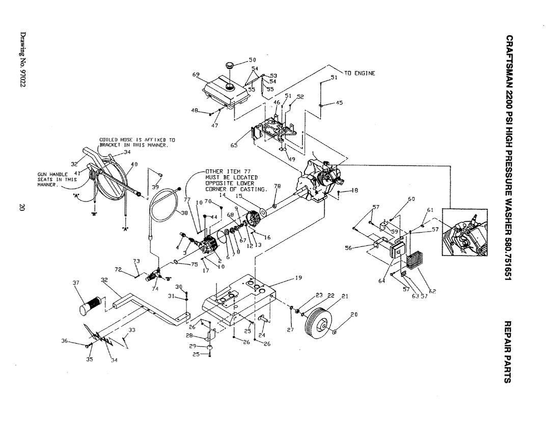 Craftsman 580.751651 owner manual 