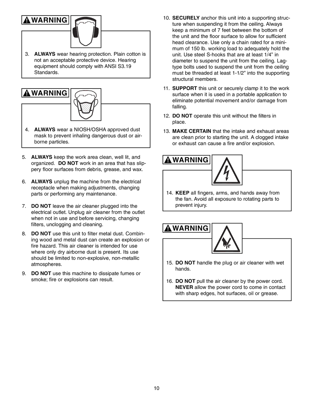 Craftsman 65100 user manual 