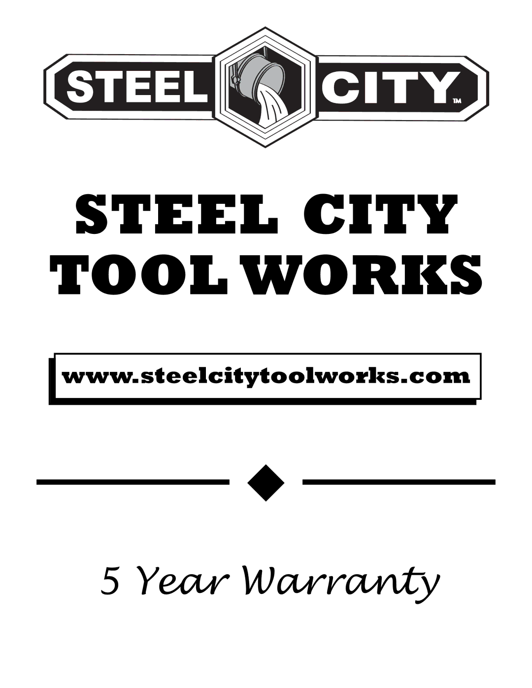 Craftsman 65100 user manual Steel City Tool Works 