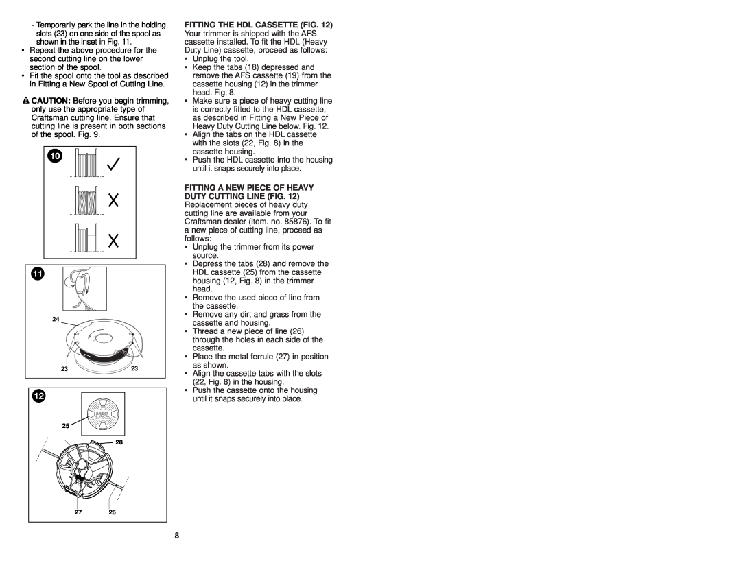 Craftsman 74528 instruction manual Unplug the tool 