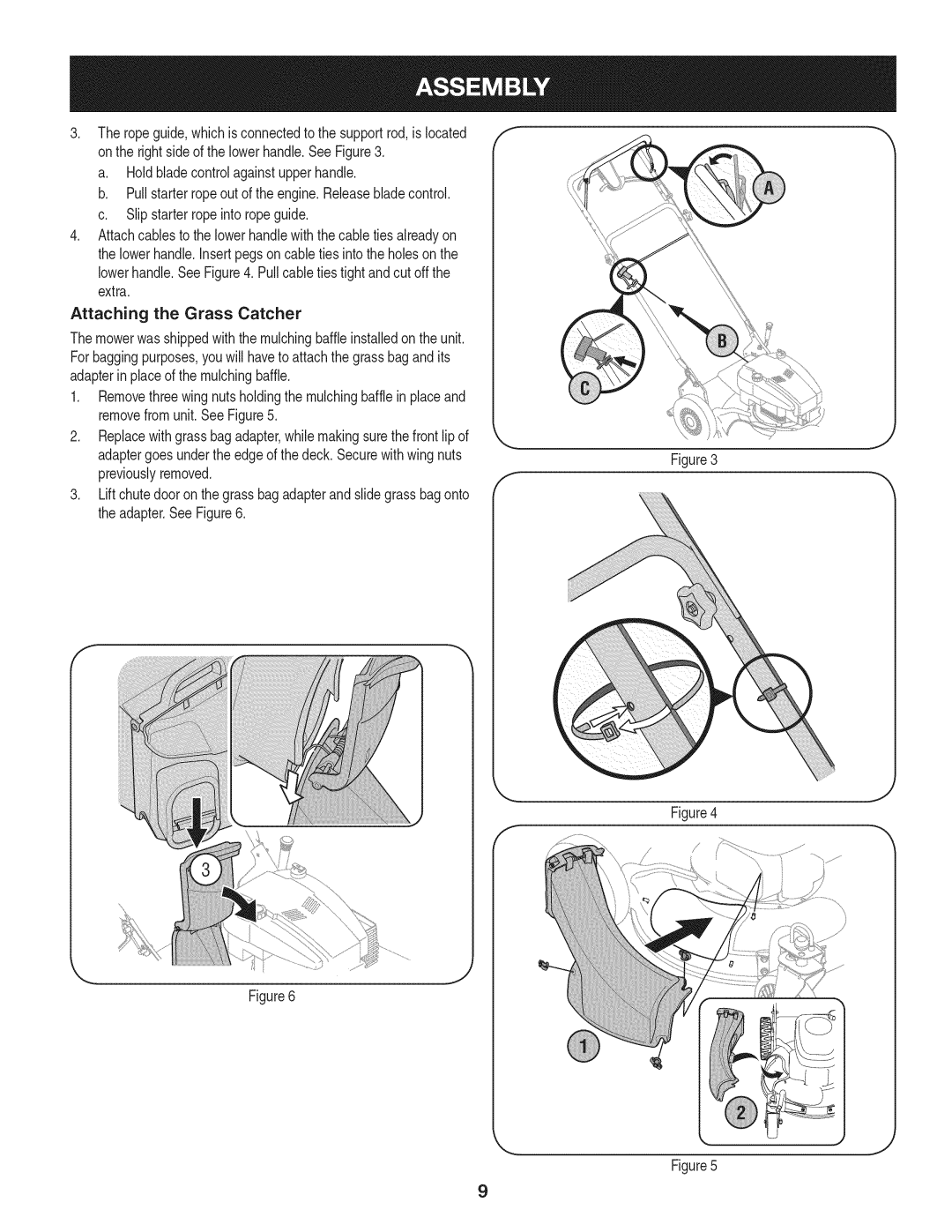 Craftsman 247.887210 manual a.Holdbladecontrolagainstupperhandle 