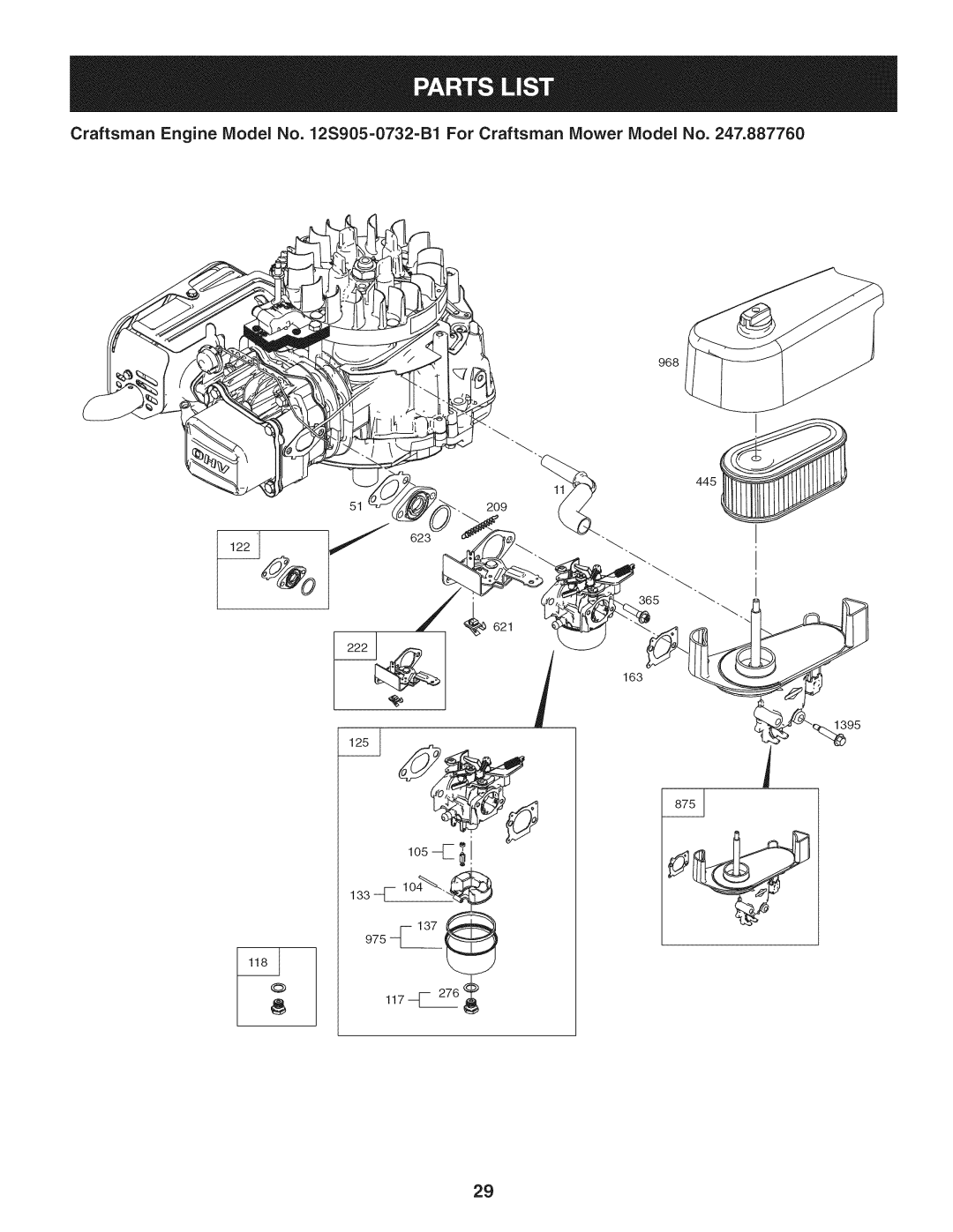 Craftsman 247.887760 manual 445 51209 J623 