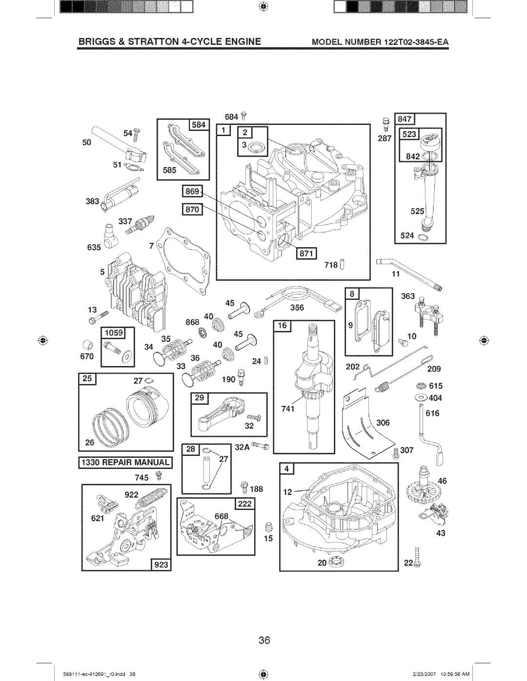 Craftsman 917 388111 owner manual 287, 363@ 