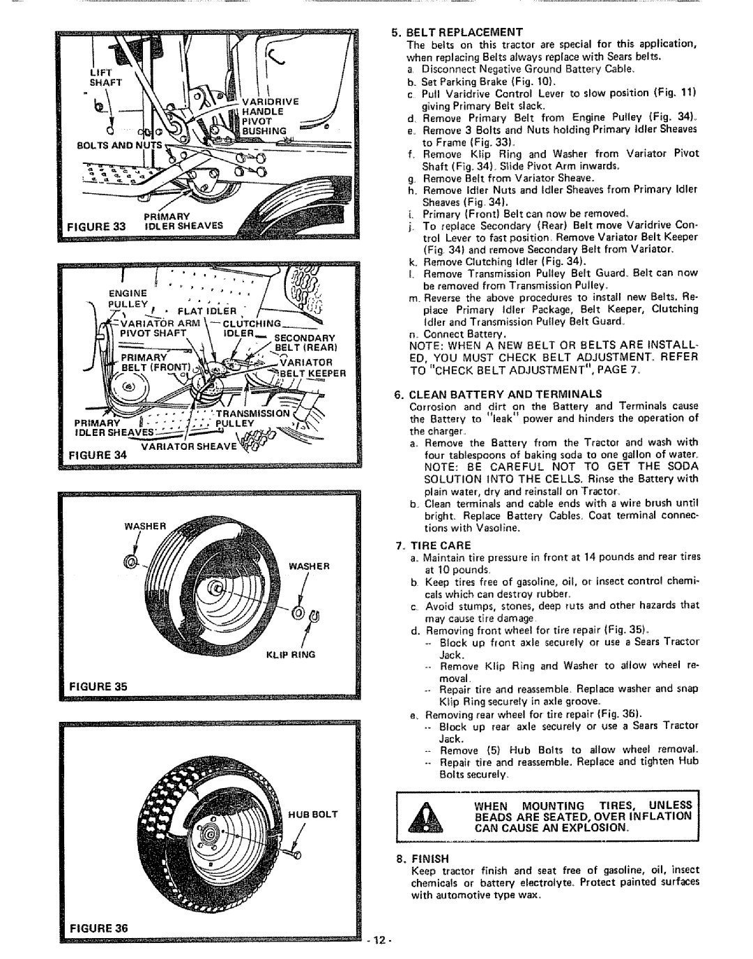 Craftsman 917.253724 owner manual Igure, Bolt 