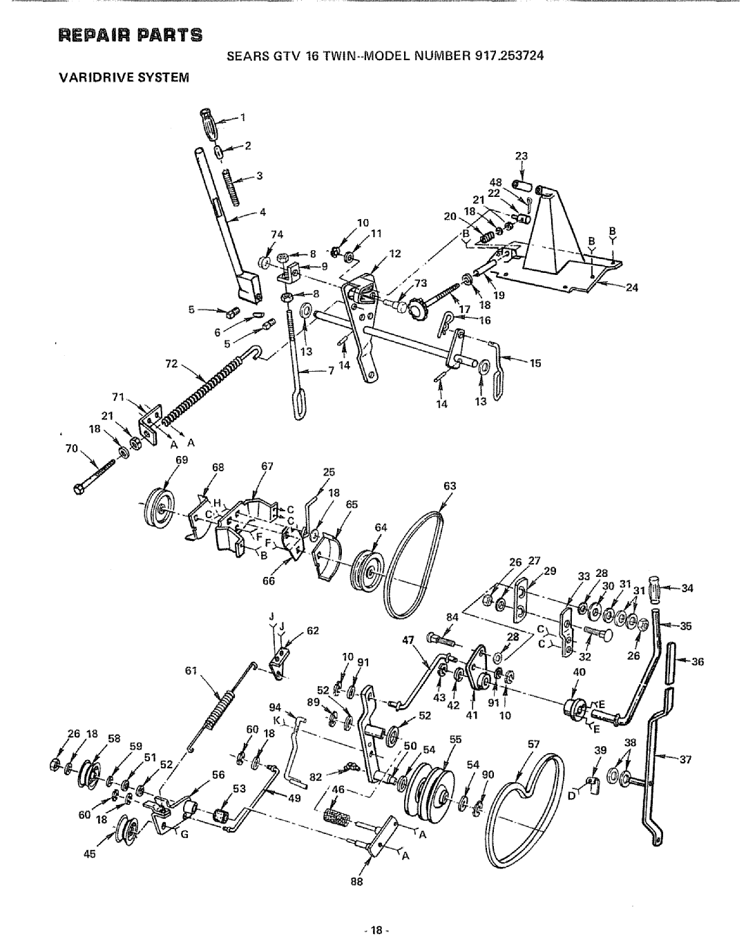 Craftsman 917.253724 owner manual 26 t8 